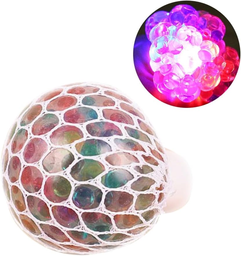 TITATO (Pack of 2) Dinosaur Squishy Mesh Stress Relief Balls for Kids & Adults | Relieve Anxiety & Strengthen Muscles | Sensory ADHD & Autism | Hand Exercise Toys