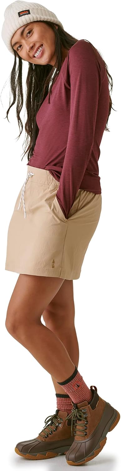 BASS OUTDOOR Women’s Two-Pocket Skort – Performance Skirt