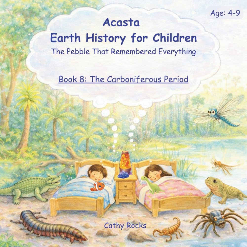Acasta - Earth History for Children: Book 8: The Carboniferous Period - When Eggs Left The Water (Acasta - Bedtime Series about Earth History)