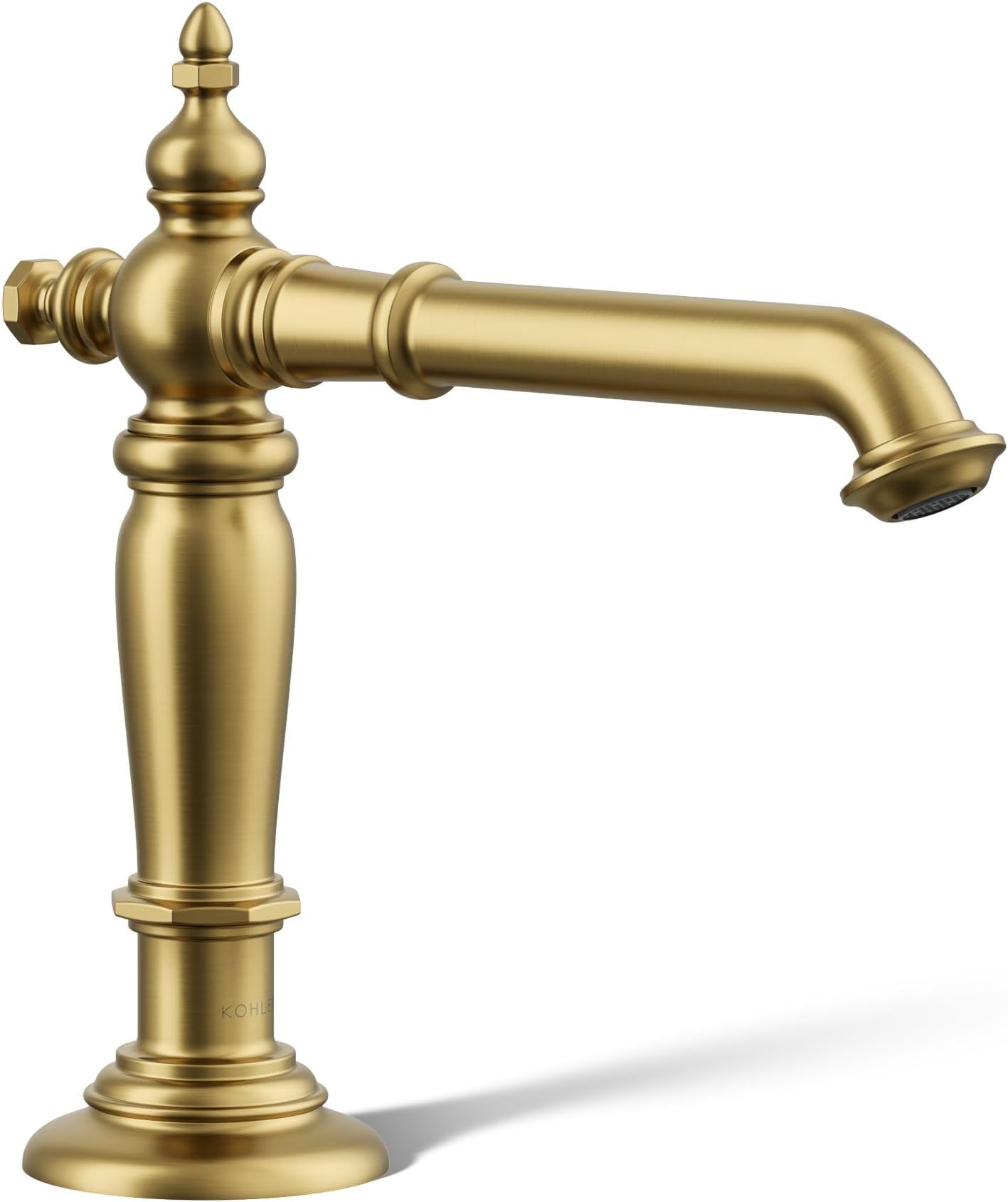 72760-2MB Artifacts® Bathroom Sink Faucet spout with Column Design, 1.2 gpm, Vibrant Brushed Moderne Brass