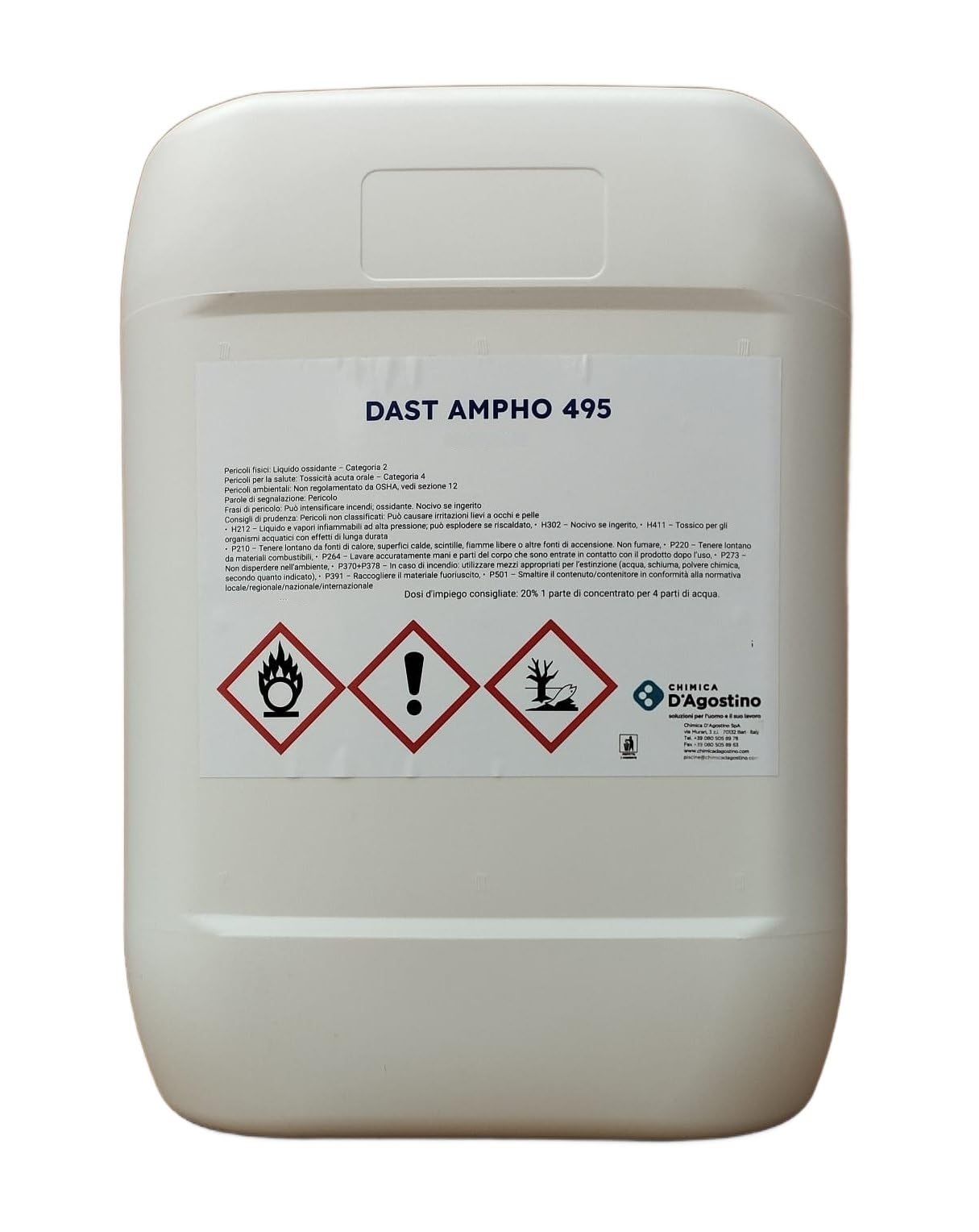 Dast 495 ampho erbicida potente kg 10