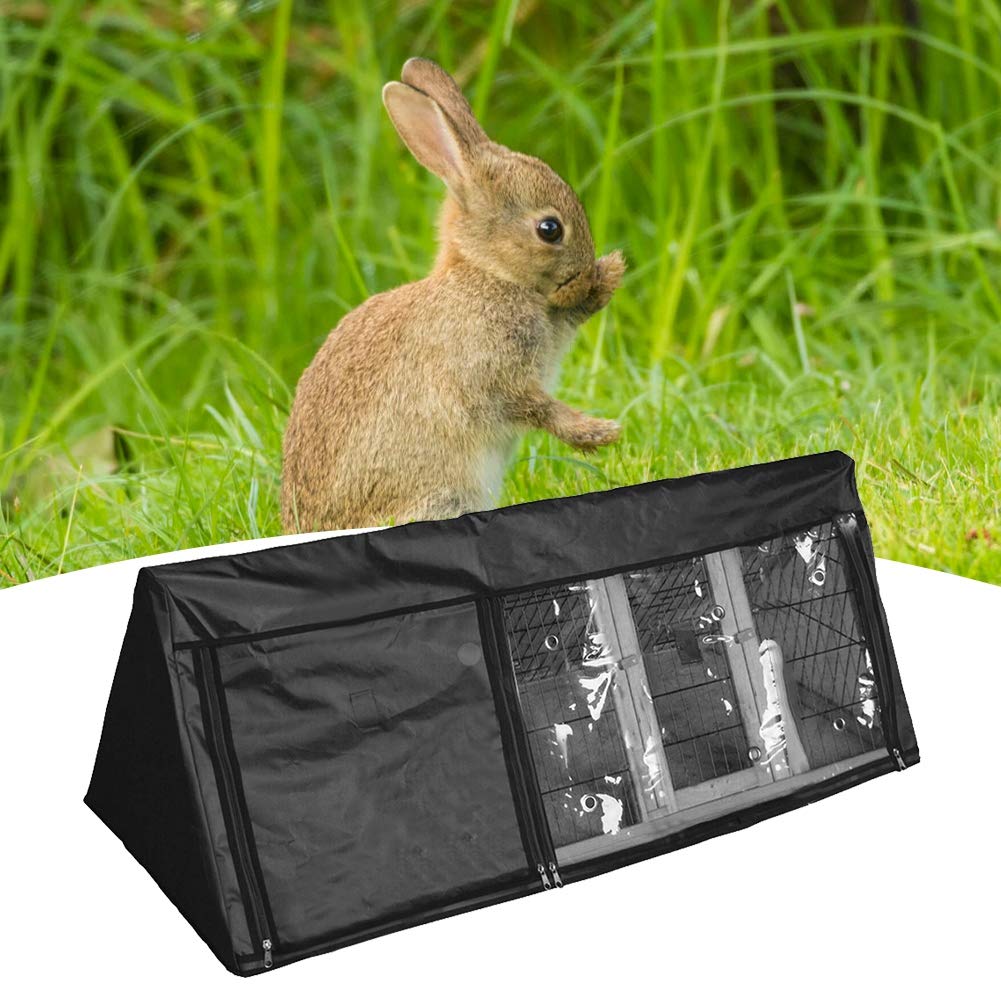 Copertura Impermeabile Per Gabbia Conigli - Antipolvere, UV Resistente, Con Finestra Trasparente - Foto 7