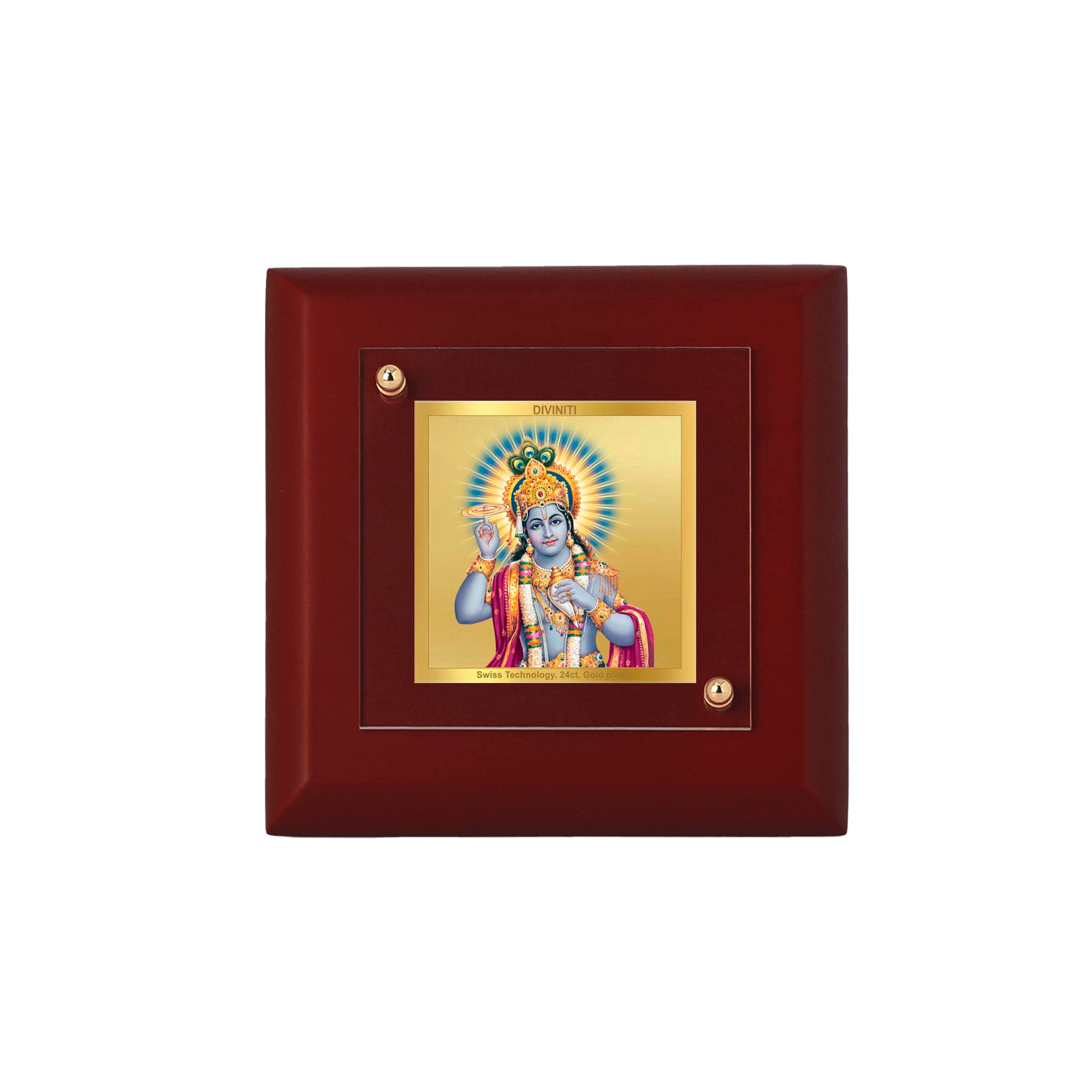 Khatu Shyam Gold Photo Frame - 24K Luxury -9