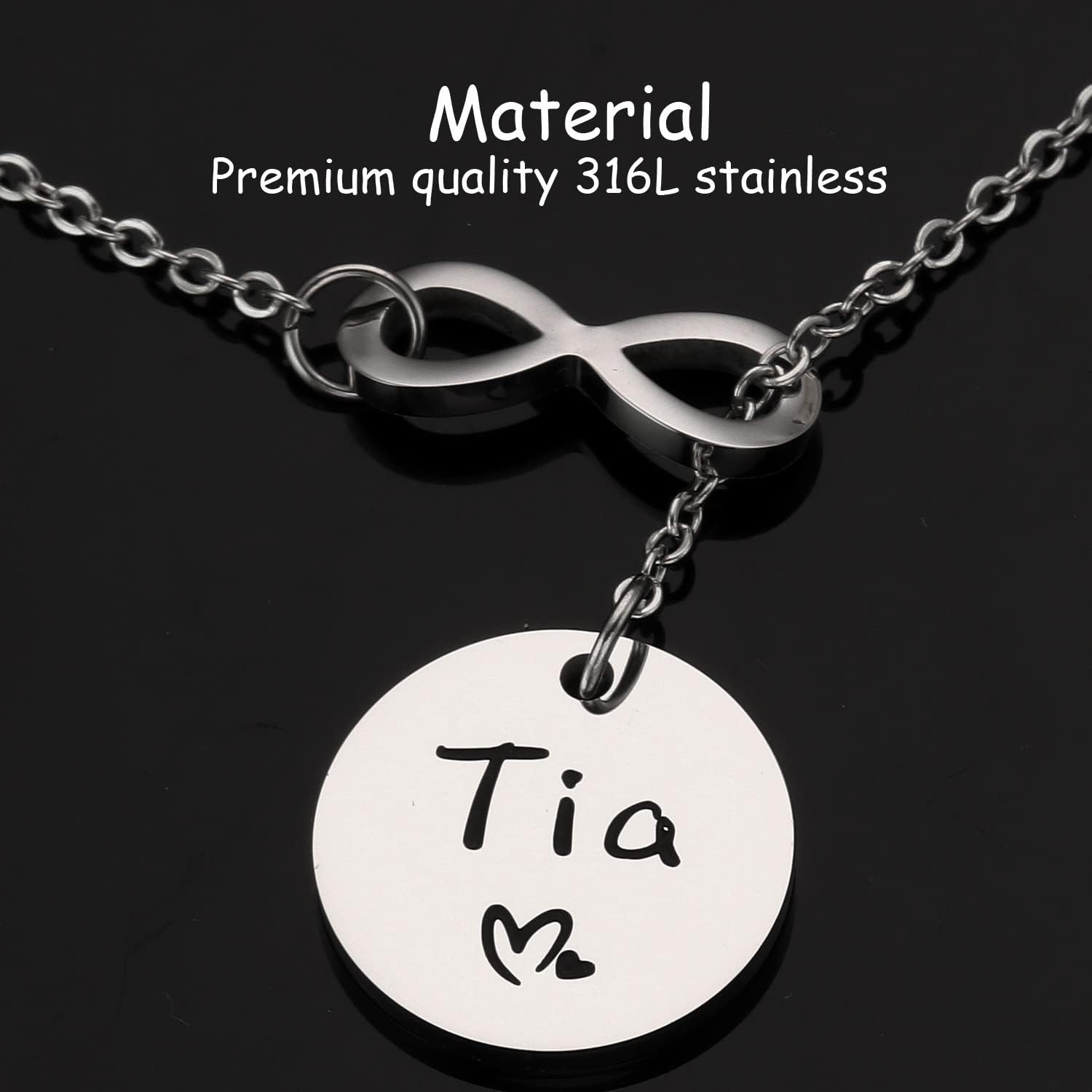 Gifts For Tia from Niece Necklaces Spanish Best Tias Birthday Stuff from Nephew Jewelry Tia Necklace