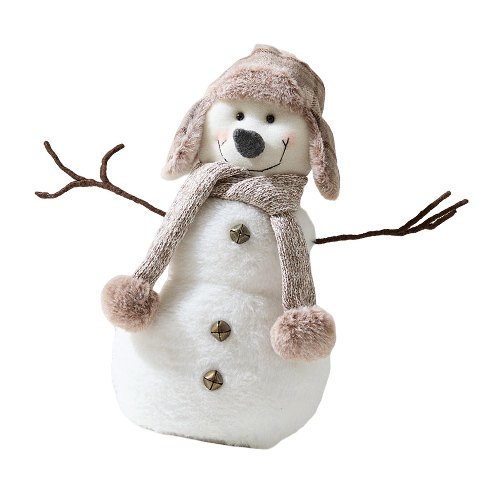 Figurine miniature de Noël, Père Noël, bonhomme de neige, décoration de bureau
