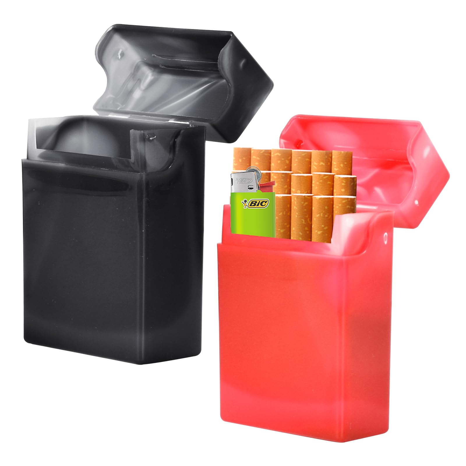 Uomo Set Di 6 Scatole Push Per 30 Sigarette Senza Ponticello Kogu Maxi