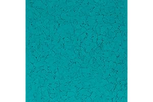 FX Epoxy 1/4" Flakes for Decorative Floors and Crafts (Teal)