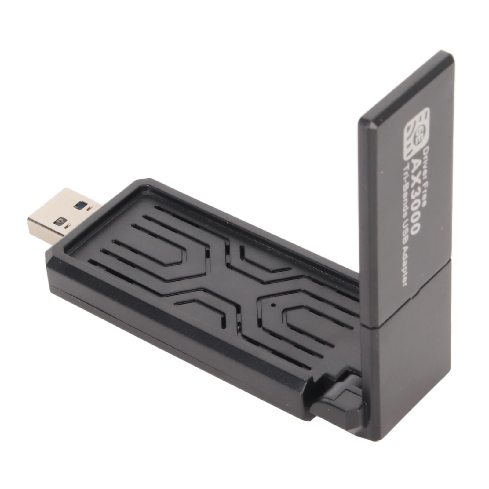 Adaptateur WiFi 6E USB 3.0, Adaptateur réseau sans Fil 3000Mbps avec Triple Bande 2.4G 5G 6G, dongle USB WiFi Adaptateur WiFi USB 3.0 pour PC de Bureau, pour Windows 11/10