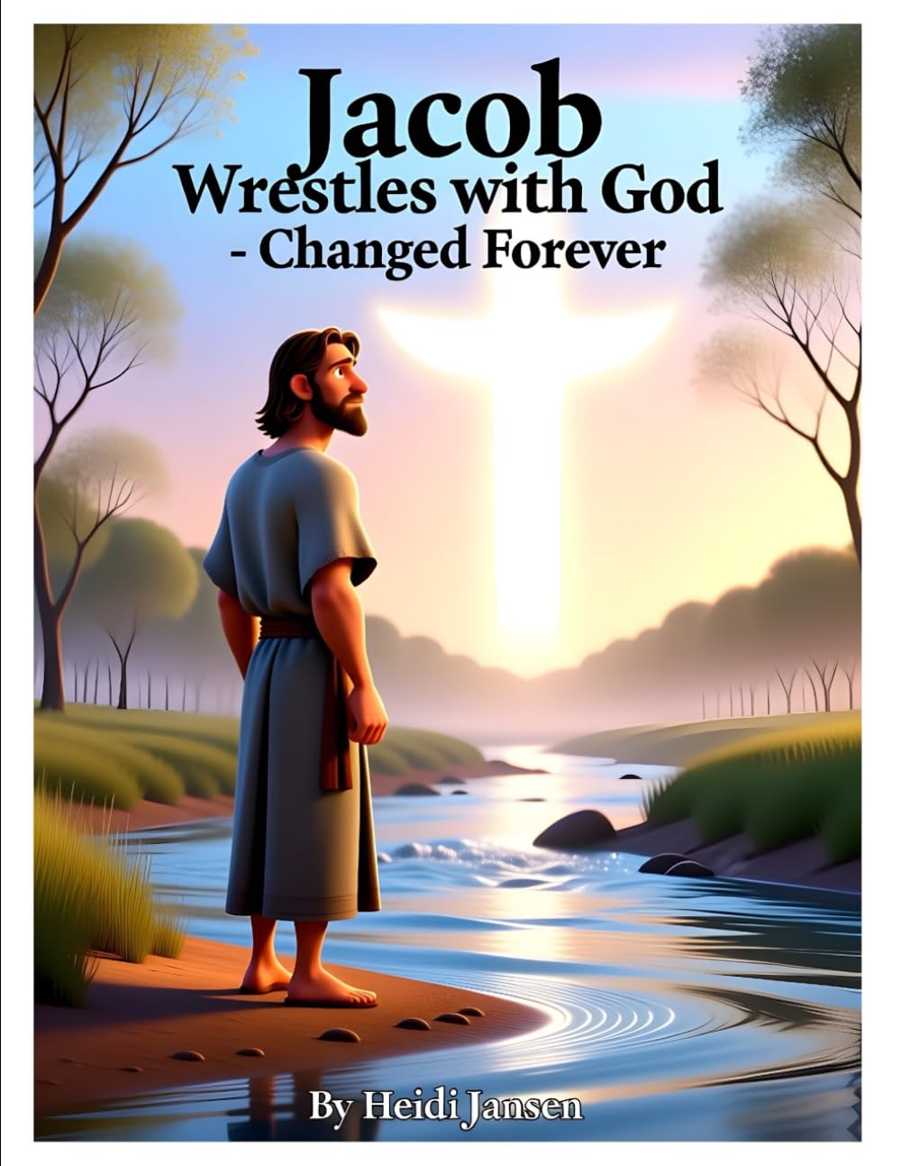 Jacob Wrestles with God – Changed Forever: A Gentle, Faith-Based Bible Story for Children About Growth, Trust, and God’s Transforming Work (Genesis for Little Hearts)