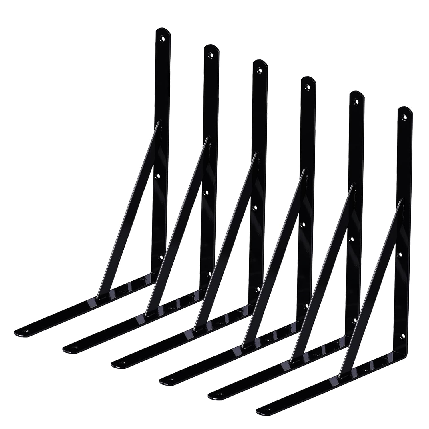Soportes De Estante Resistentes Soportes De Pared De Etal Para