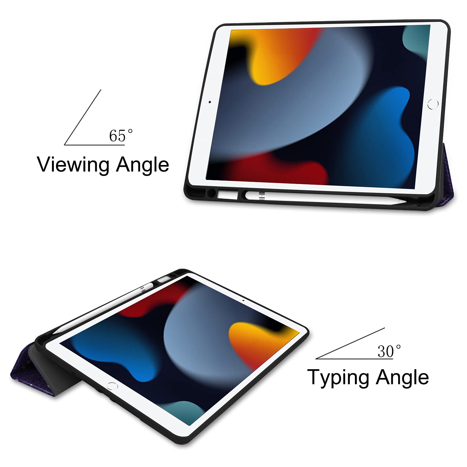 Amazon.co.jp: iPad9 iPad8 iPad7 ケース Apple Pencil 収納可能 iPad