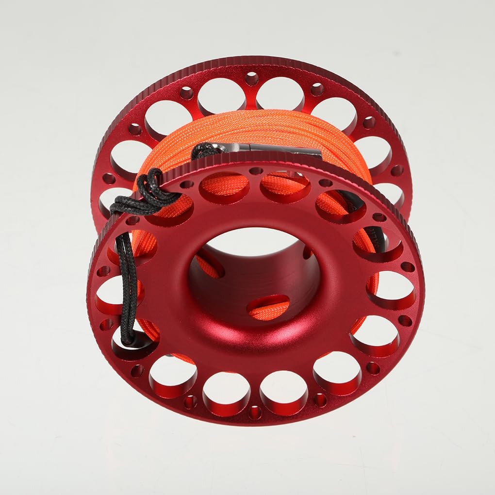 Dive Reel Bobina Professionale in Alluminio con moschettone