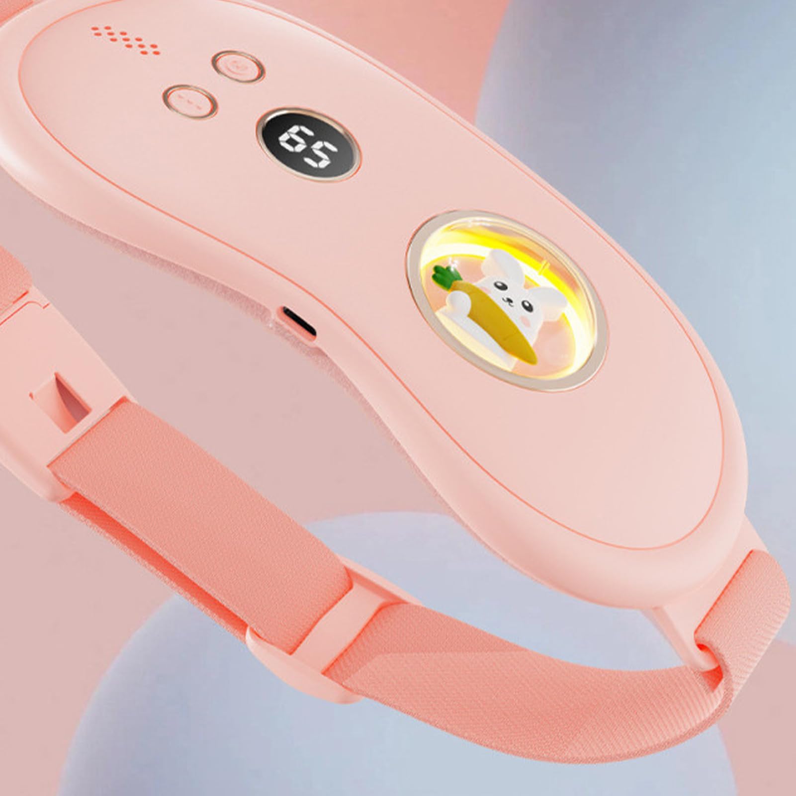 Cuscino riscaldante periodico per crampi - Cintura riscaldante wireless portatile a 3 modalità | Cuscino riscaldante regolabile con display a led per alleviare il dolore addominale delle donne, terap