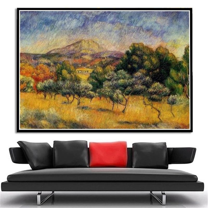 ピエール＝オーギュスト・ルノワール、【サント＝ヴィクトワール山】 ピエール＝オーギュスト・ルノワール、【サント＝ヴィクトワール