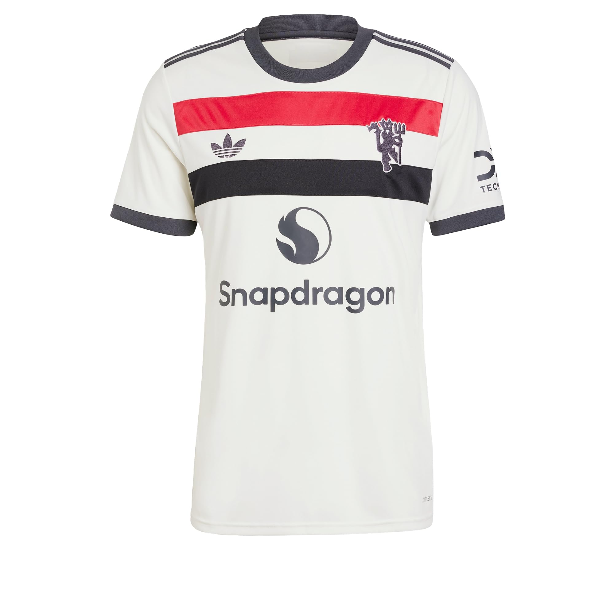 adidas Mens Manchester United Third Shirt 2024 2025 Adults White S
