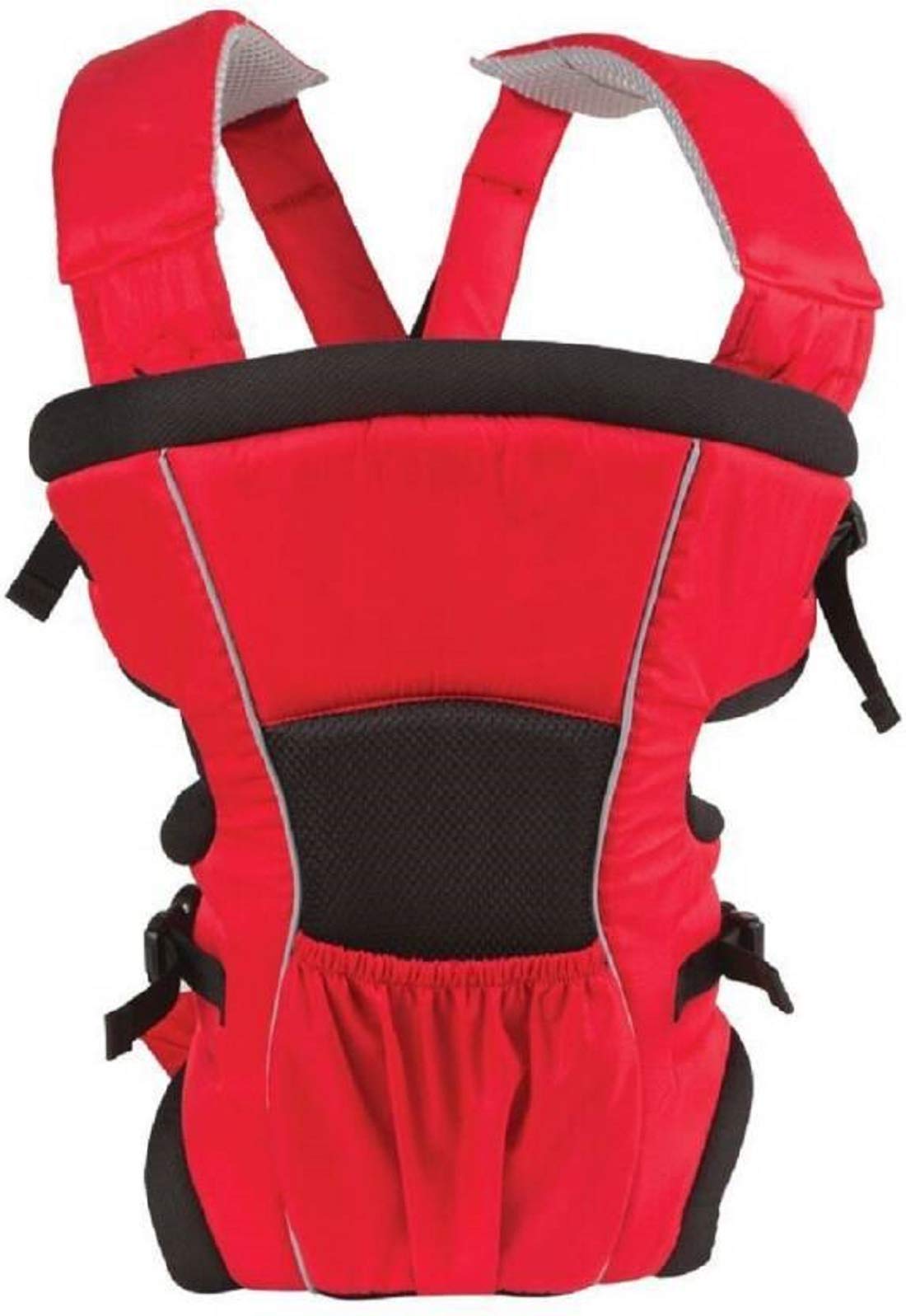 Ineffable Baby Carrier Cum Kangaroo Bag/Baby Carrier Bag (Red, Black)-picture-34