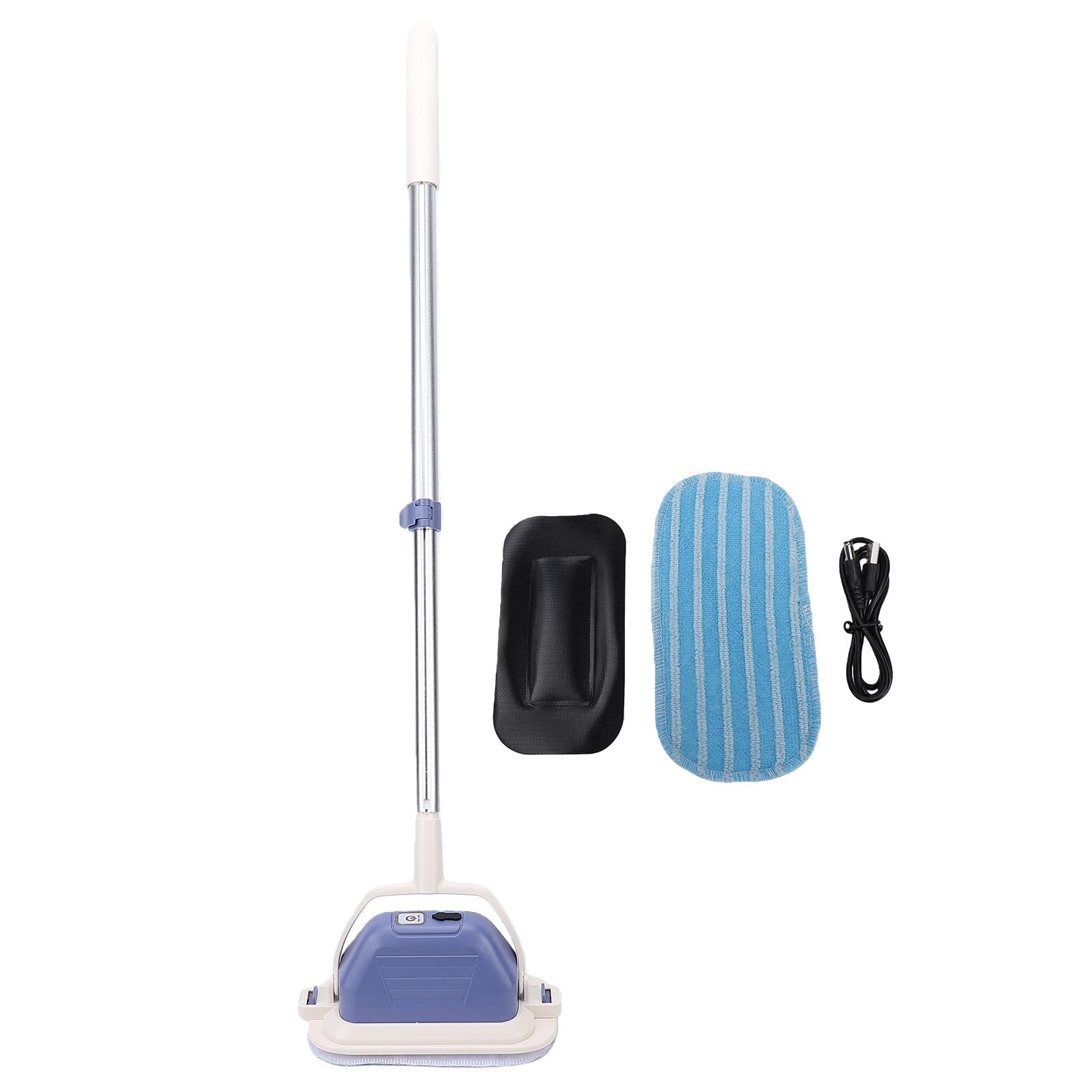 Sxhlseller Limpiador de Ventanas Inalámbrico con Barra de Extensión |Lavacristales Recargable de 5 W para Ventanas Altas, Mesas y Baldosas de Mármol