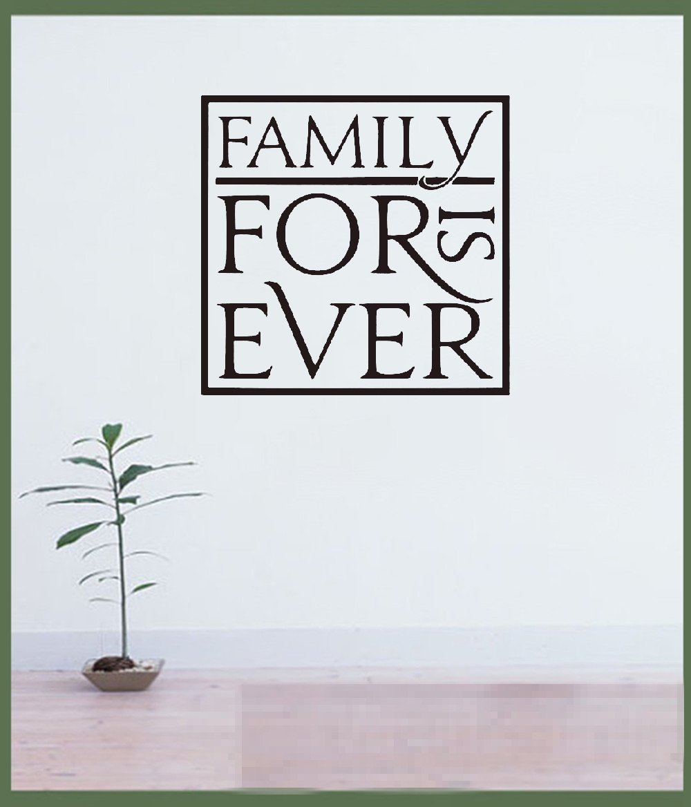 Buy mnbll Wall Art Decor Decals Removable Mural Family is Forever for