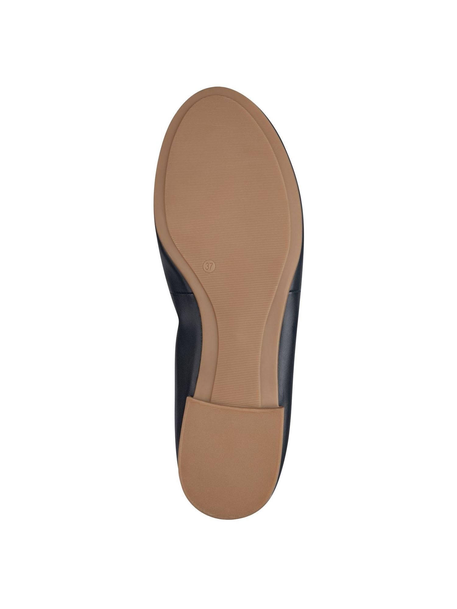 Tamaris Damen Ballerina Leder weiß 1-1-22116-41-110