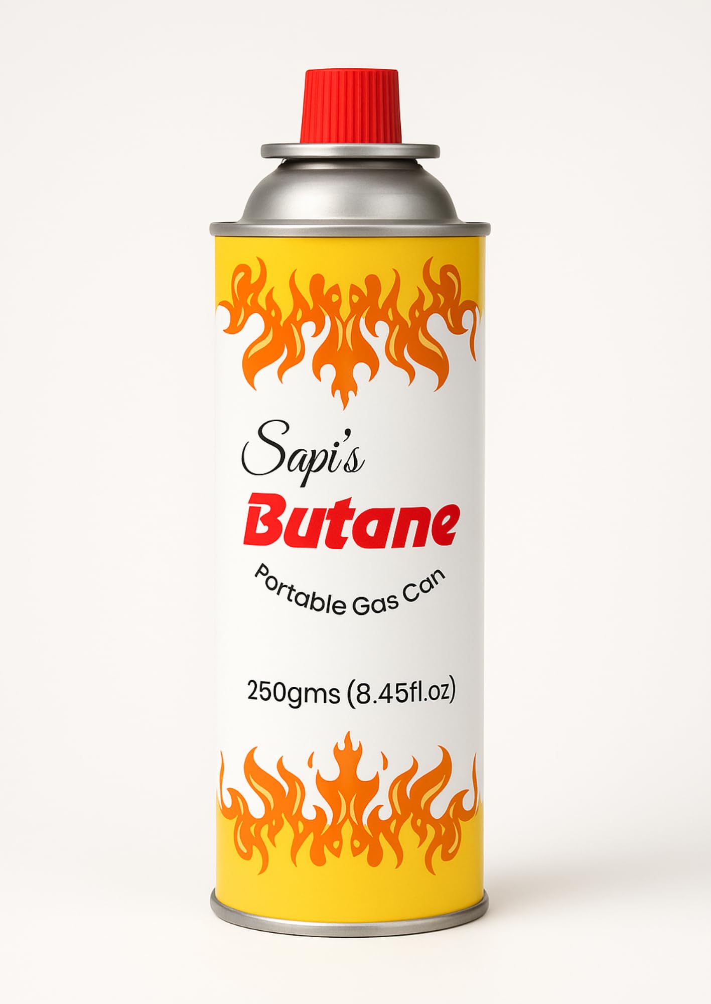 Sapi's 250g Butane Gas Can for Camping Stove High Pressure Flame Portable liquefied Refill Canister Welding Fuel Gas Torch Lighter,Aluminium-picture-27