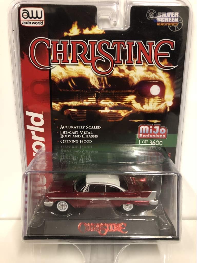 AutoWorld 1:64 Plymouth Fury Año 1958 desde la Película Christine 1983 64013 modelo coche 64013