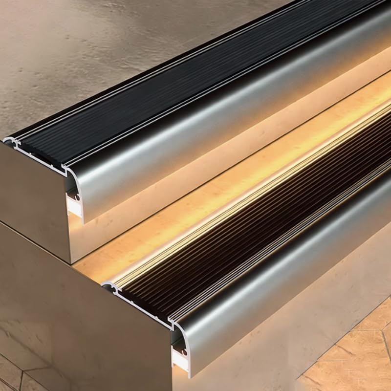 Nez d'escalier en L pour protéger les marches de camping-car