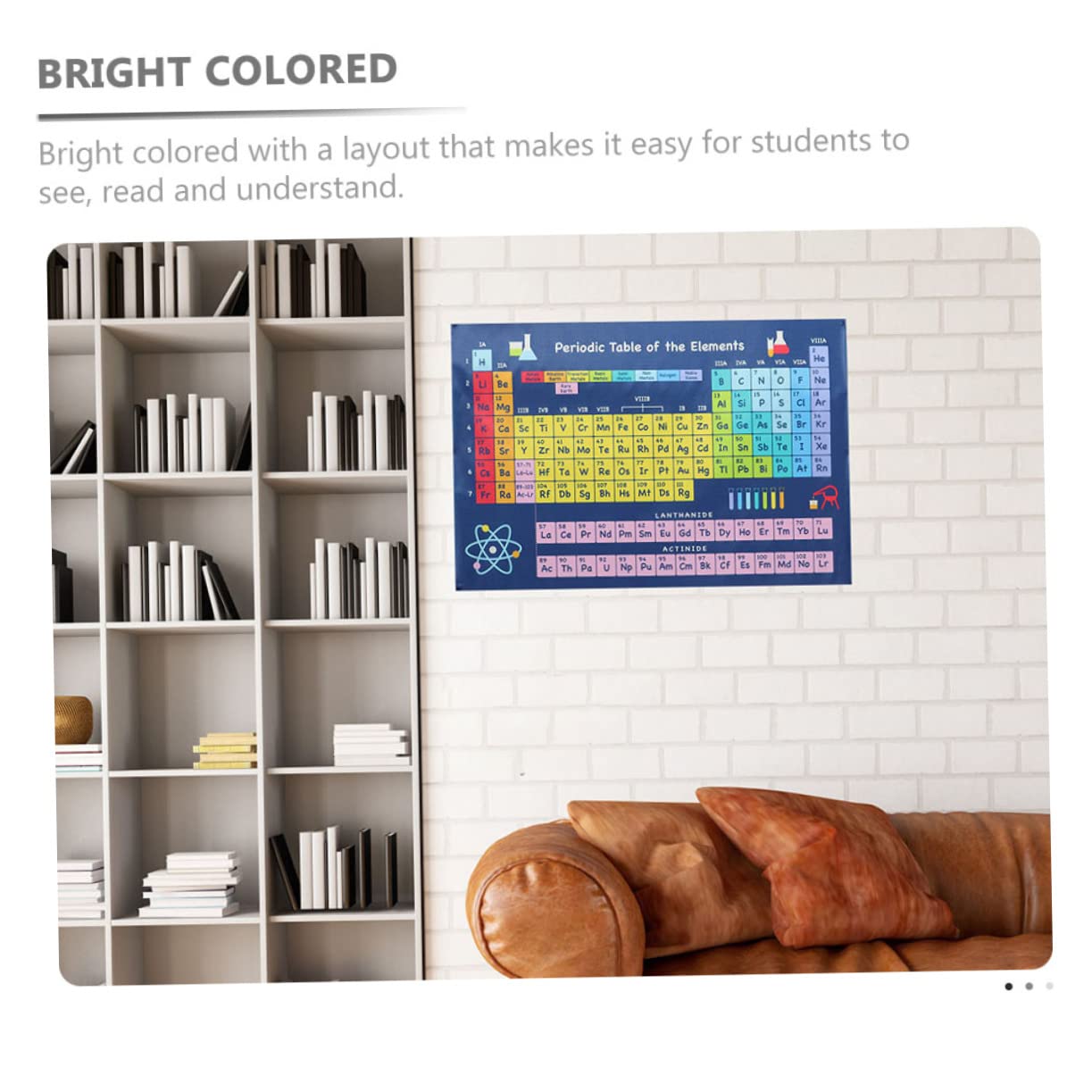 Ciieeo 10stücke Periodensystem Lernposter Dekorative Chemie Wandbilder Für Schule Zuhause Kinderzimmer Leicht Verständlich Und Langlebig Für Schüler Und Homeschooling