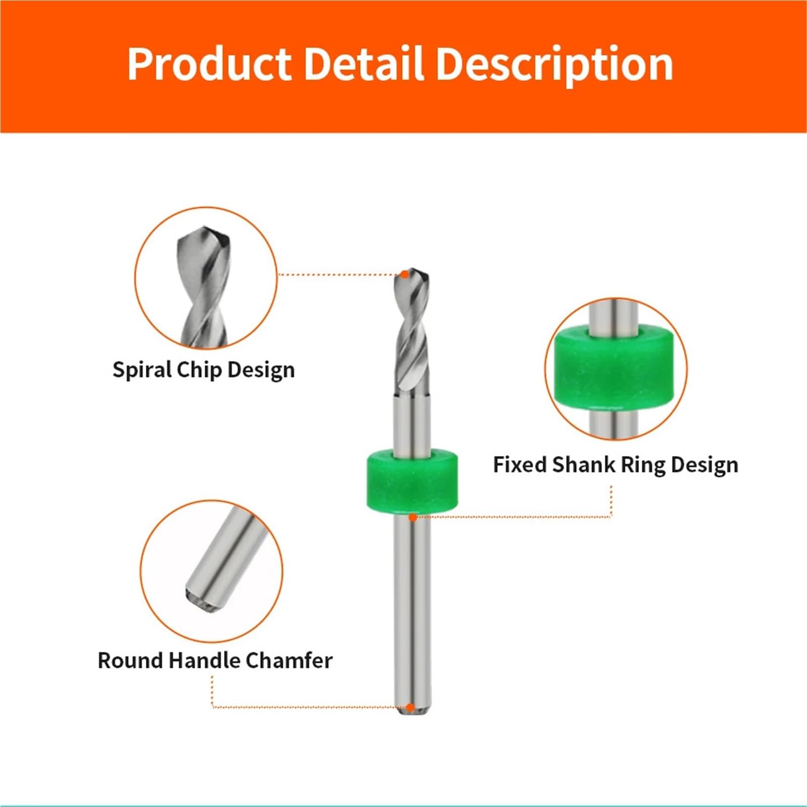 Juego de brocas PCB de 10 Uds., 0,6-1,5mm, taladros de acero de tungsteno, placa de circuito impreso, vástago 3.175, Mini carburo CNC(PCB 1.0mm 10pcs)