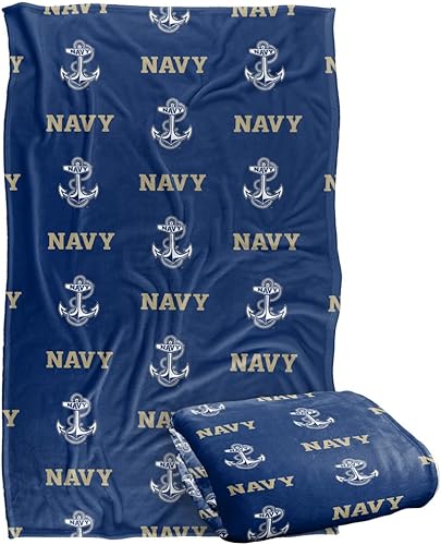 LOGOVISION Colección oficial de mantas con logotipo colegial de la colección de mantas suaves al tacto sedoso