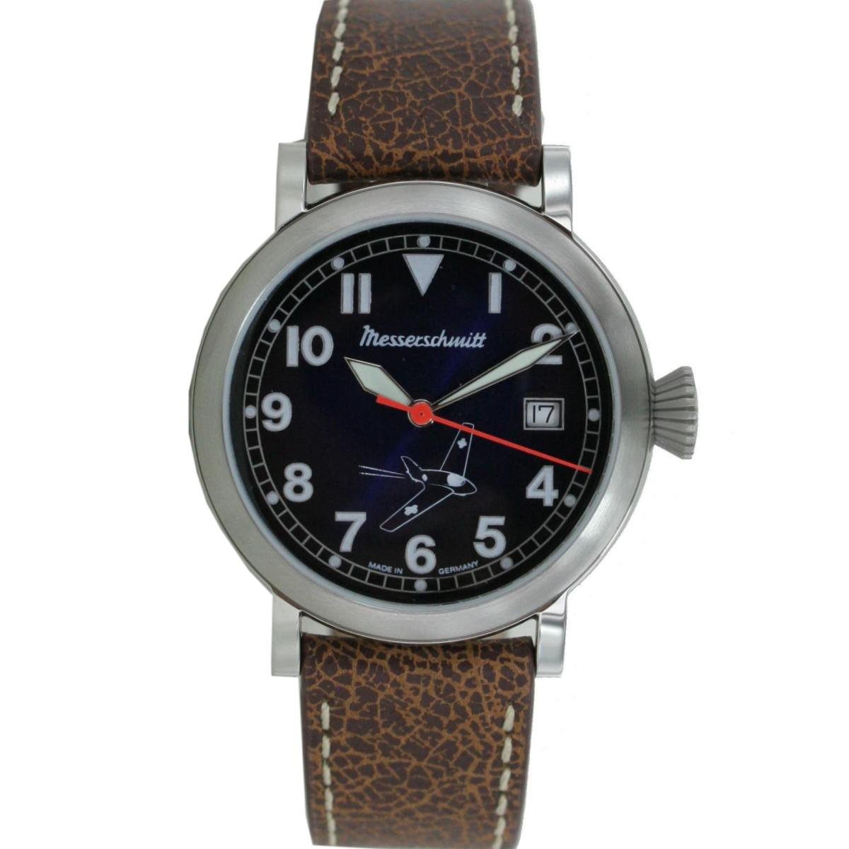 Aristo Fliegeruhr Messerschmitt ME-163BL Leder