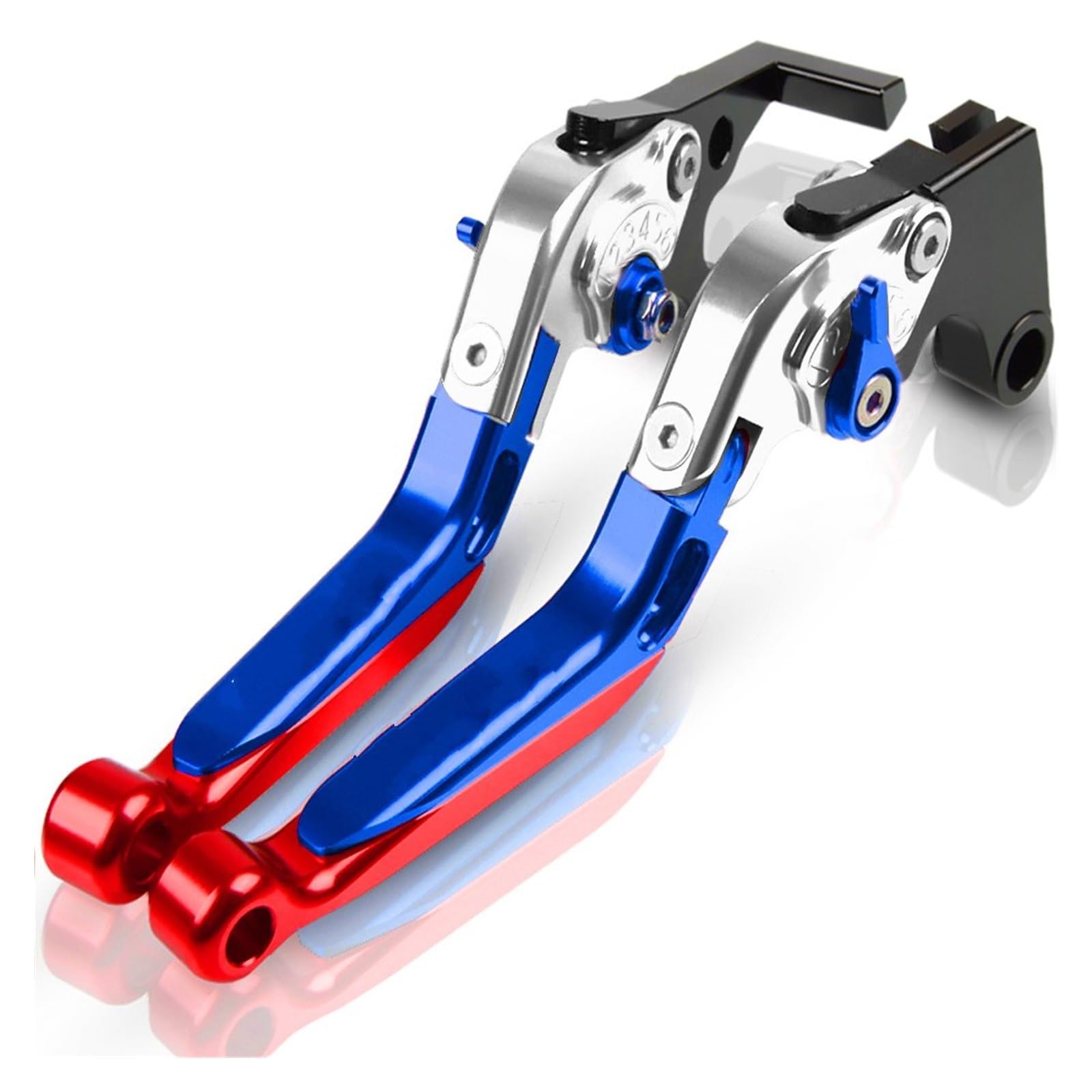 Pbqenxb Break and Clutch Levers for XT 660 2004-2017 2005 2006 2007 2008 2009 2010 2011 Motorcycle Adjustable Extendable Brake Clutch Levers Handle(U)