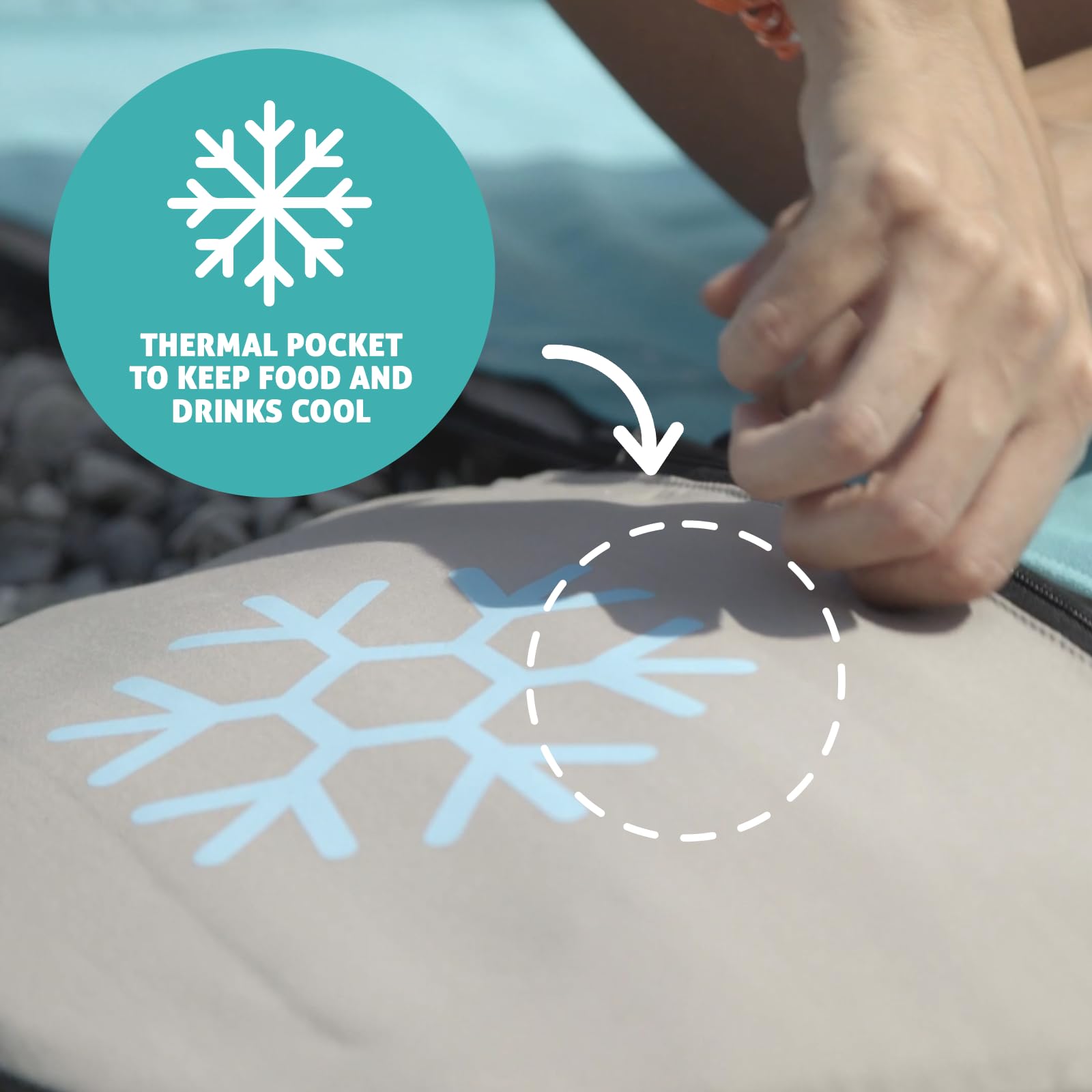 SunBack | Zaino 35 L Trasformabile in Lettino Prendisole con Parasole, Zaino 2 in 1 con Sdraio Pieghevole Integrata, Lettino da Spiaggia Portatile per Mare, Campeggio e Outdoor, Brevettato