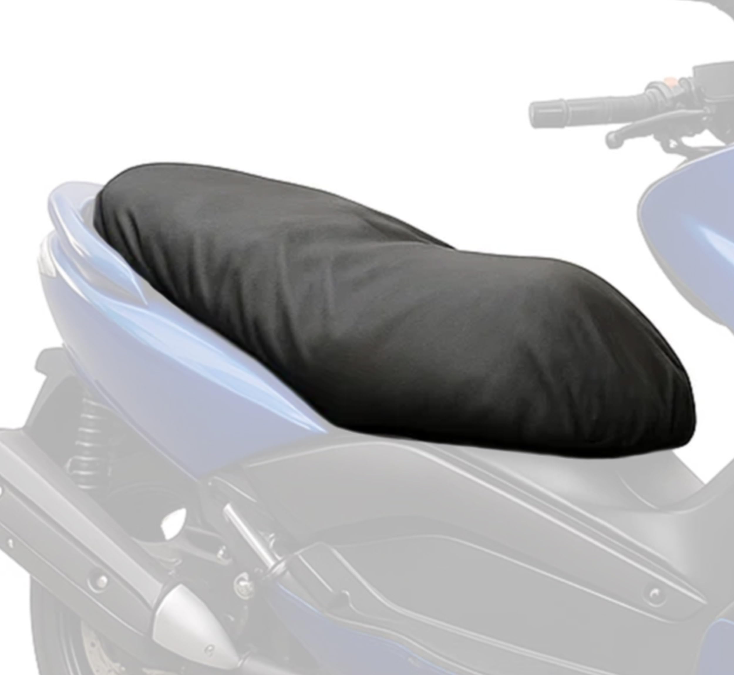 Autodomy Housse De Selle Moto Imperméable XL 90-110 Cm - Protection Pluie Soleil Antidérapante