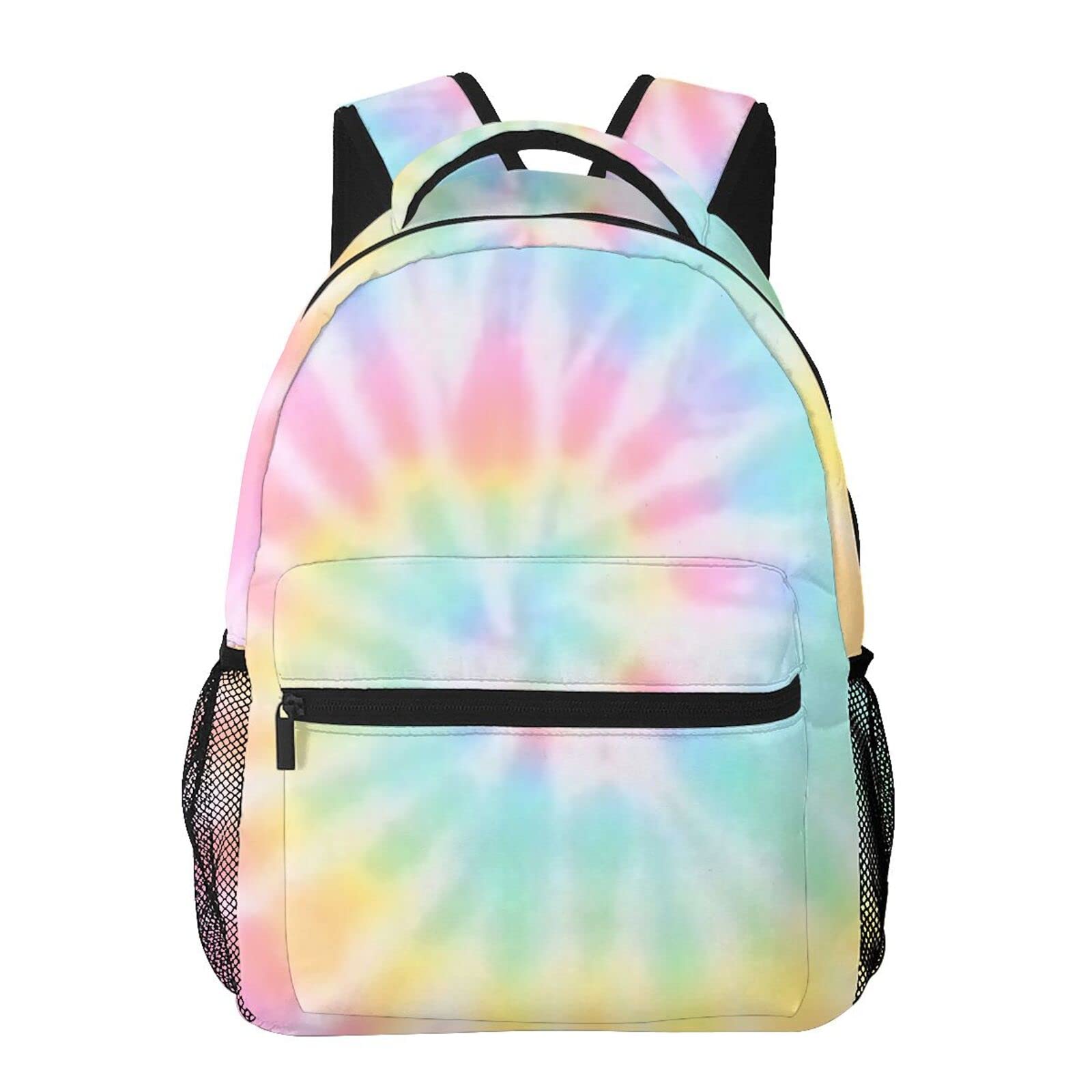 Tie Dye Backpack For Girls Boys Cute Back Pack School Backpack Women Men School Book Bag Lightweight Schoolbag Laptop Bag Travel Hiking Daypack