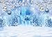 1st Birthday Backdrops for Photography Girl 7x5ft Elsa and Anna Princess Fairytale Frozen Ice Castle Backdrop Baby Shower for Girls Personalized Name Photo Banner Background Tabletop