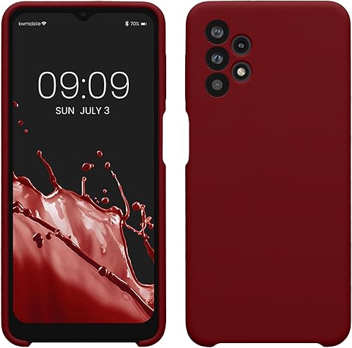 Miniatura 33 de kwmobile Funda Compatible con Samsung Galaxy A52 / A52 5G / A52s 5G - Cubierta de Teléfono de Silicona TPU con Acabado Suave - Macchiato