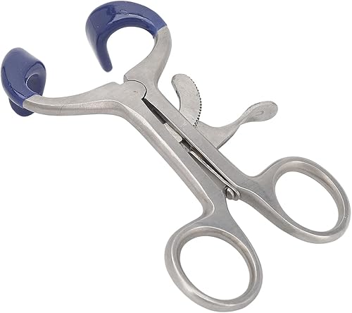 Retractor de labios de mejilla dental, herramienta de cuidado bucal reutilizable de acero inoxidable (M)