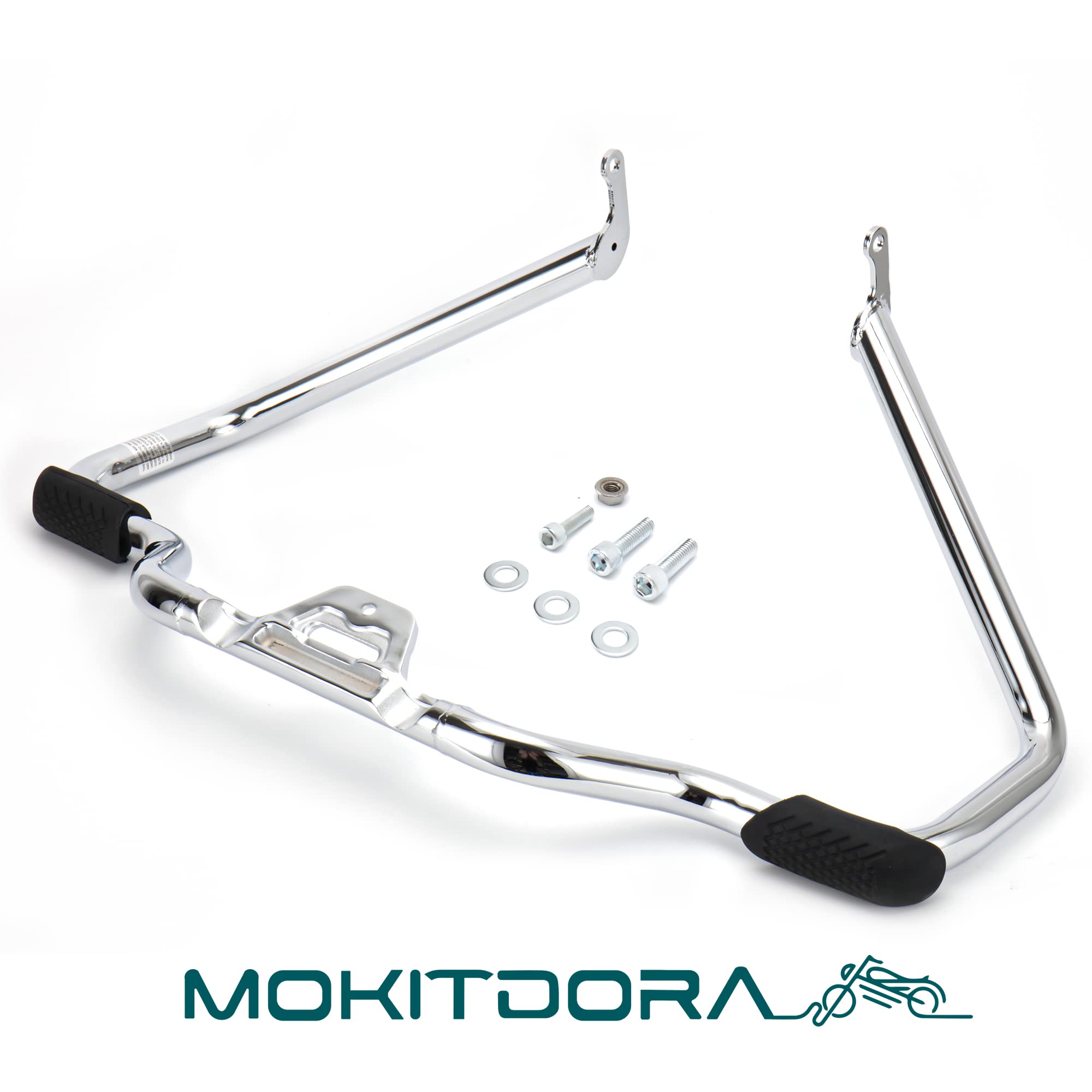 Buy MoKitDora Softail Engine Guard Highway Rail Mustache Crash Bar for