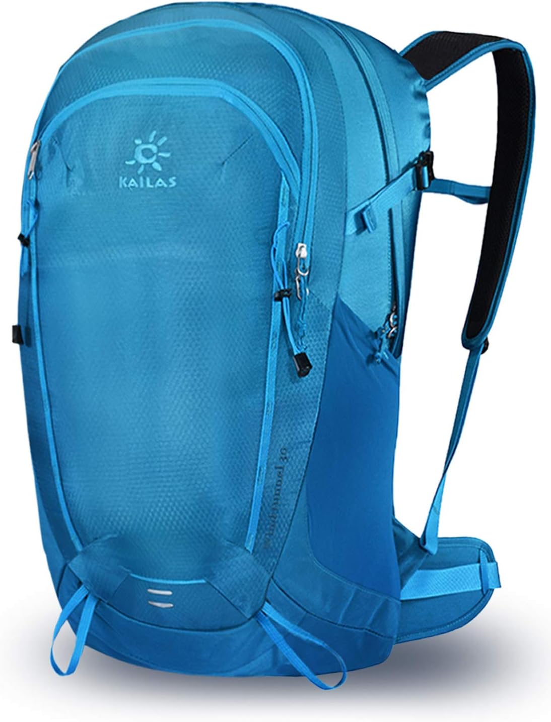 KAILAS Wind Tunnel Camping Backpack, 30L Hiking Daypack Lightweight Internal Frame for Camping Trekking Outdoors Ocean Blue