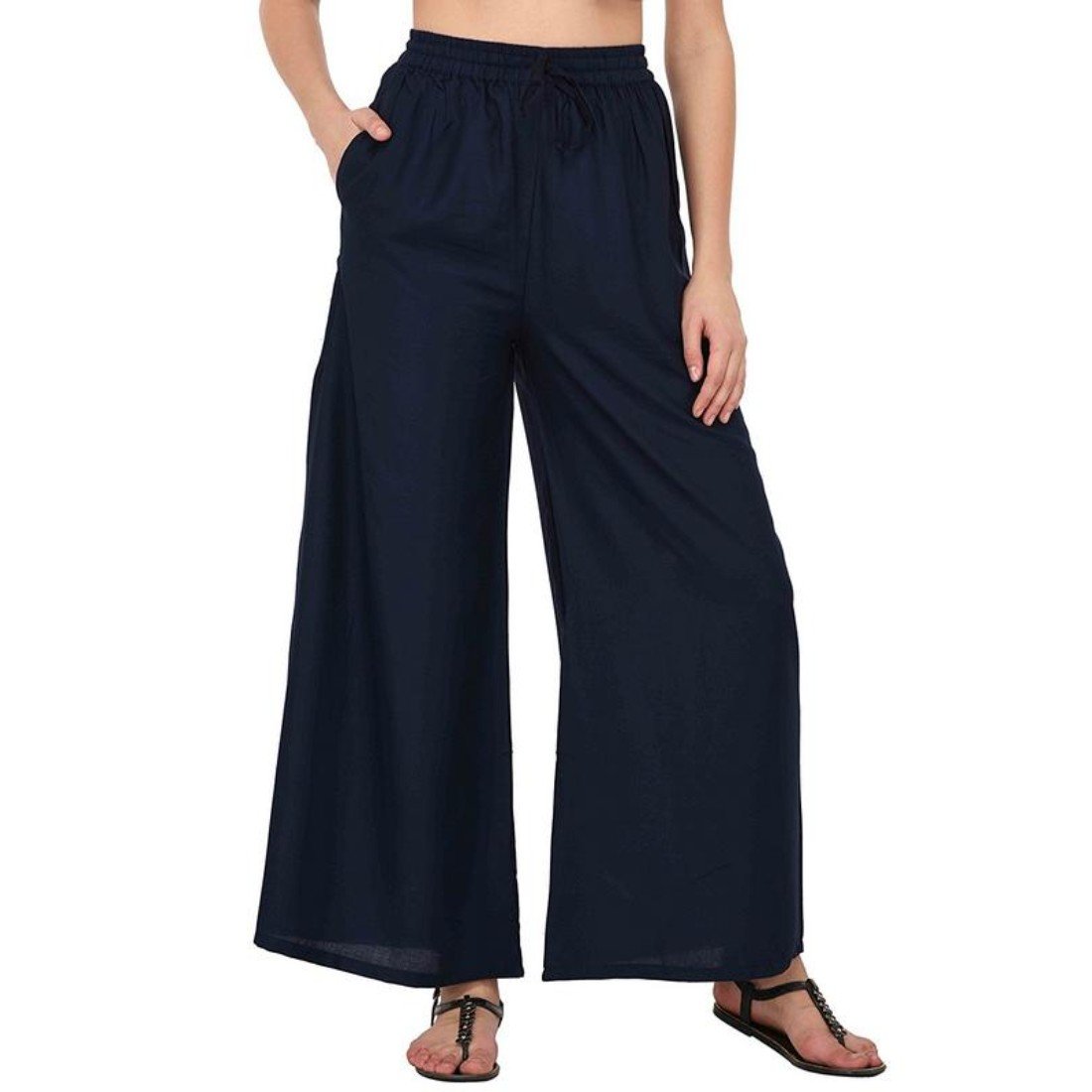 dream & dzire Women Palazzo Rayon Cotton in Multiple Coour for Small & Plus Size.-picture-41