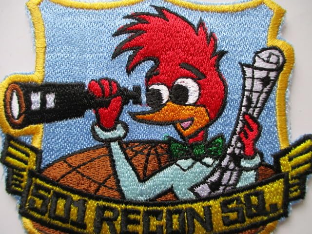 航空自衛隊 偵察航空隊 第501飛行隊 パッチBウッドペッカーRF-4E百里