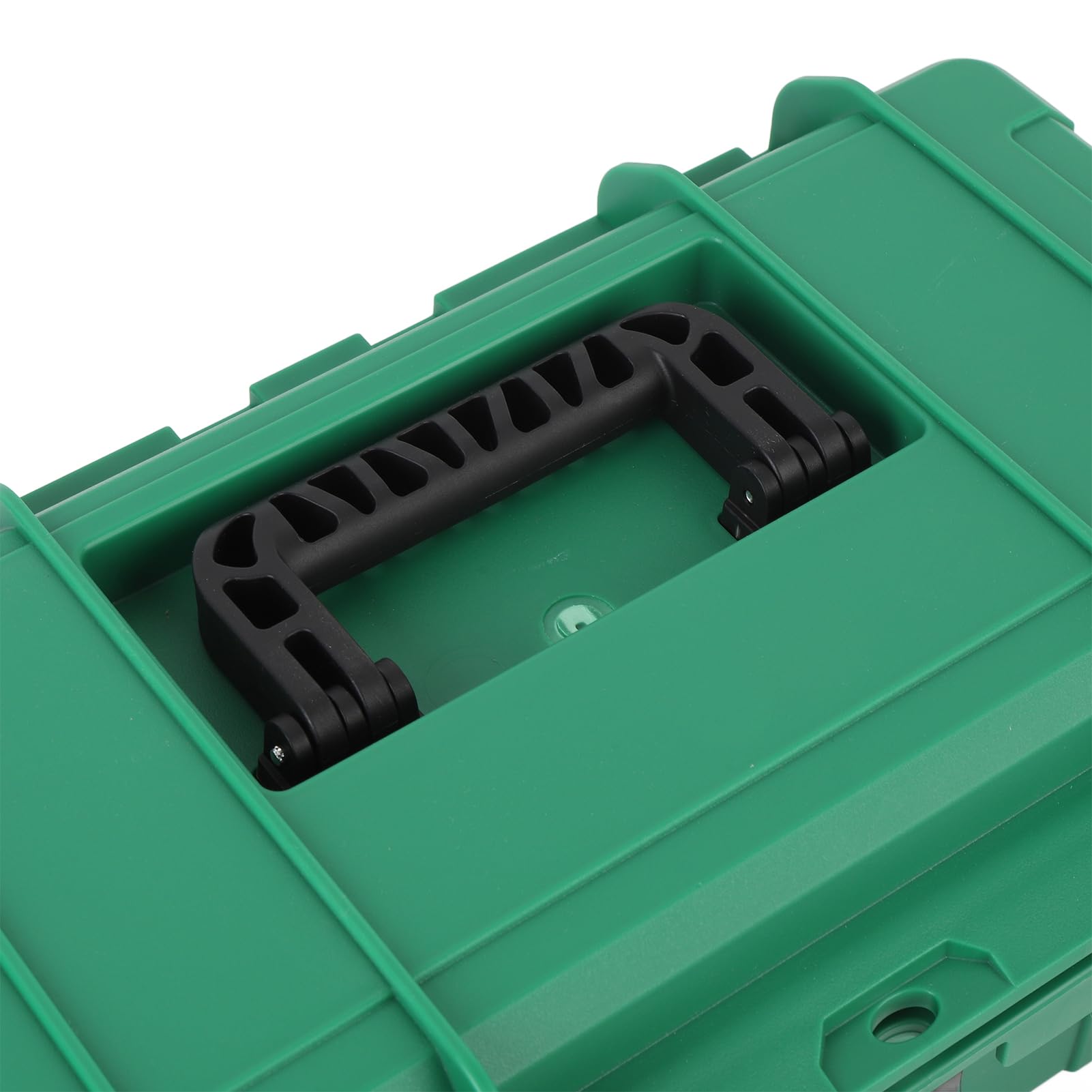 Wasserfeste tragbare Werkzeugkasten Universal Small Utility Vehicle Toolbox mit abnehmbaren Innenschalen haltbarer PP -Material für ATV -UTV -Traktoren 14 x 7 x 6 Zoll
