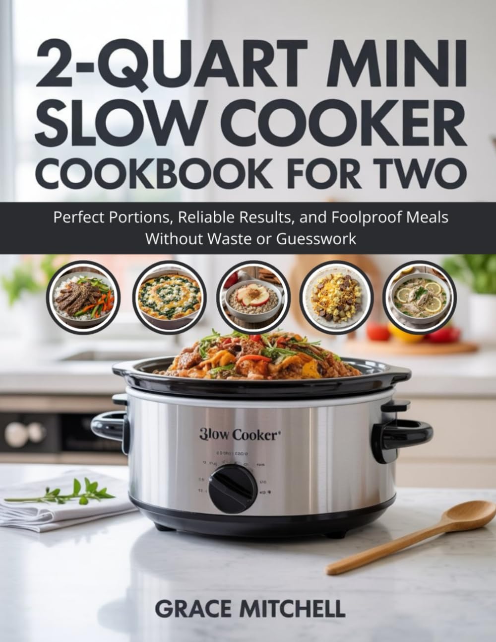 2-Quart Mini Slow Cooker Cookbook for Two: Perfect Portions, Reliable Results, and Foolproof Meals Without Waste or Guesswork