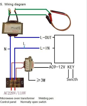 Spot Welder Control Module Spot Welder Time Control Digital Display Controller Board (40A)