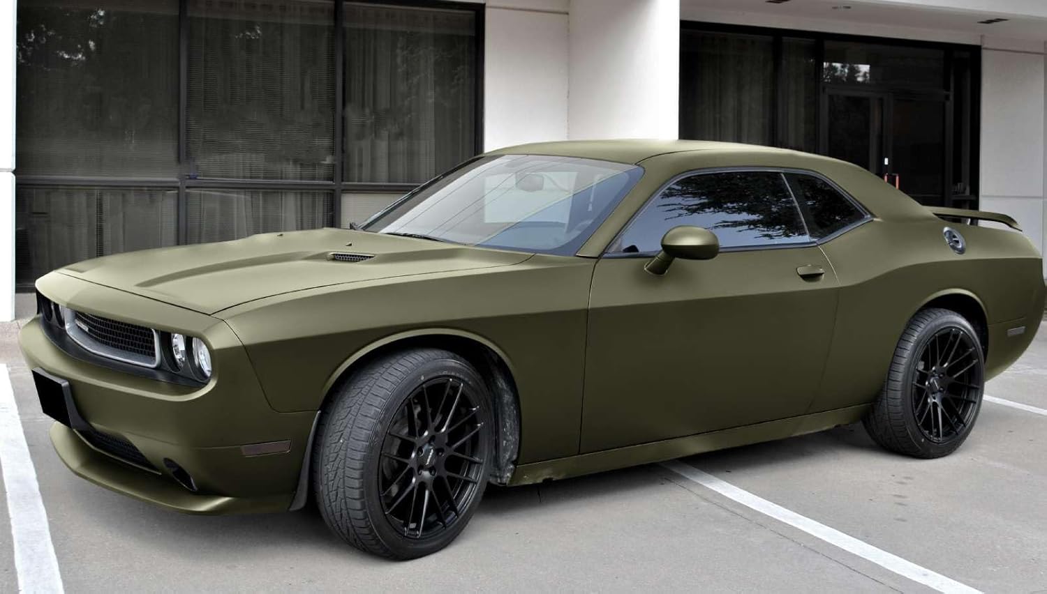 48"x60" (4FTx5FT) Millennium Jade Matte Metallic Vinyl Wrap Auto Car Sticker Decal Film Sheet Bubble Free Air Release Technology with Tool Kit