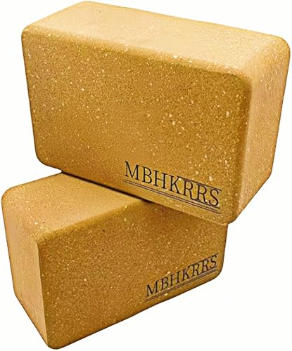 Miniatura 1 de Bloque de yoga  Bloque de corcho de grano fino, equipo de yoga, accesorio de gimnasio en casa, herramienta de pilates, ligero para viajes, accesorio