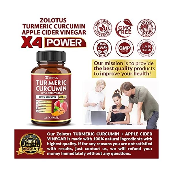 7-in-1-Turmeric-Curcumin-Apple-Cinder-Vinegar-Capsules-Equivalent-to-4080mg-3-Month-Supply-with-Ashwagandha-Ginger-Garlic-Bulb-95-Standardized-Curcuminoids-Joint-Absorption-Support 7 in 1 Turmeric Curcumin + Apple Cider Vinegar Capsules, Equivalent to 4080mg, 3 Month Supply with Ashwagandha, Ginger, Garlic Bulb, 95% Standardized Curcuminoids, Joint & Absorption Support