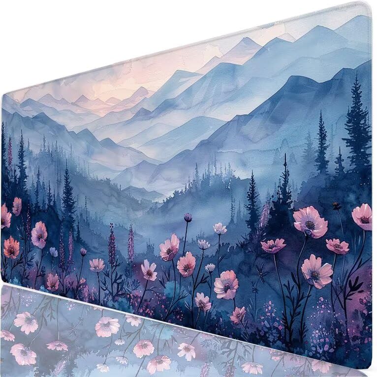 Tapis de souris grand format XXL résout le manque de place bureau
