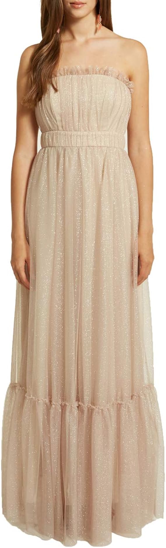 Motivi : Vestito Lungo Total Glitter Rosa 38 (Italian Size) : Amazon.it:  Abbigliamento