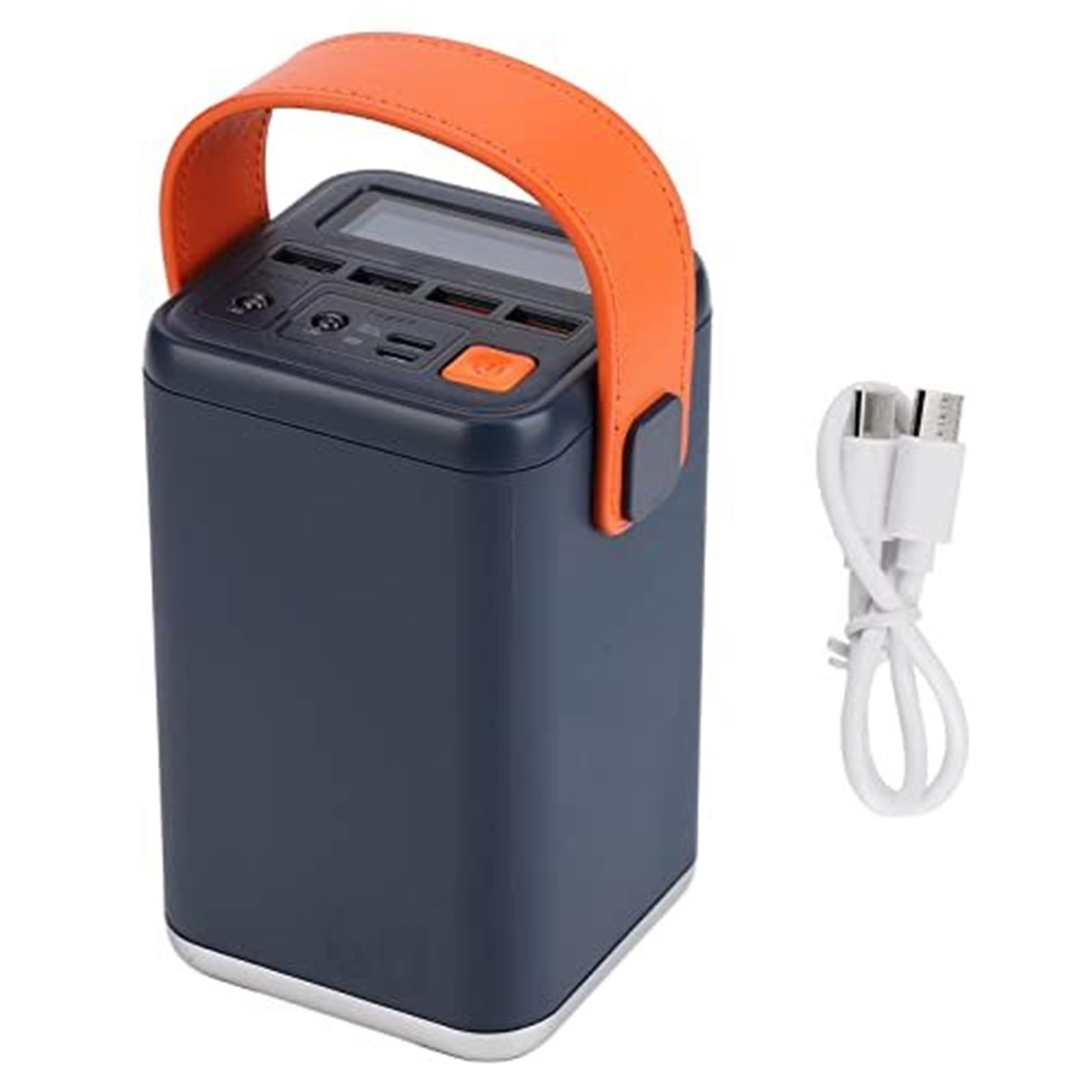 Central Eléctrica con Batería De Litio De 60000 MAh: Carga Rápida Bidireccional Portátil For Acampar Al Aire Libre Y Apagones De Emergencia(B)